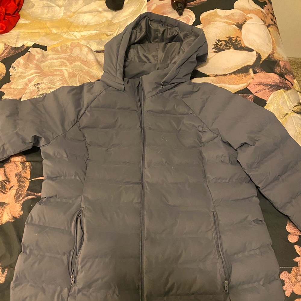 Grey winter jacket